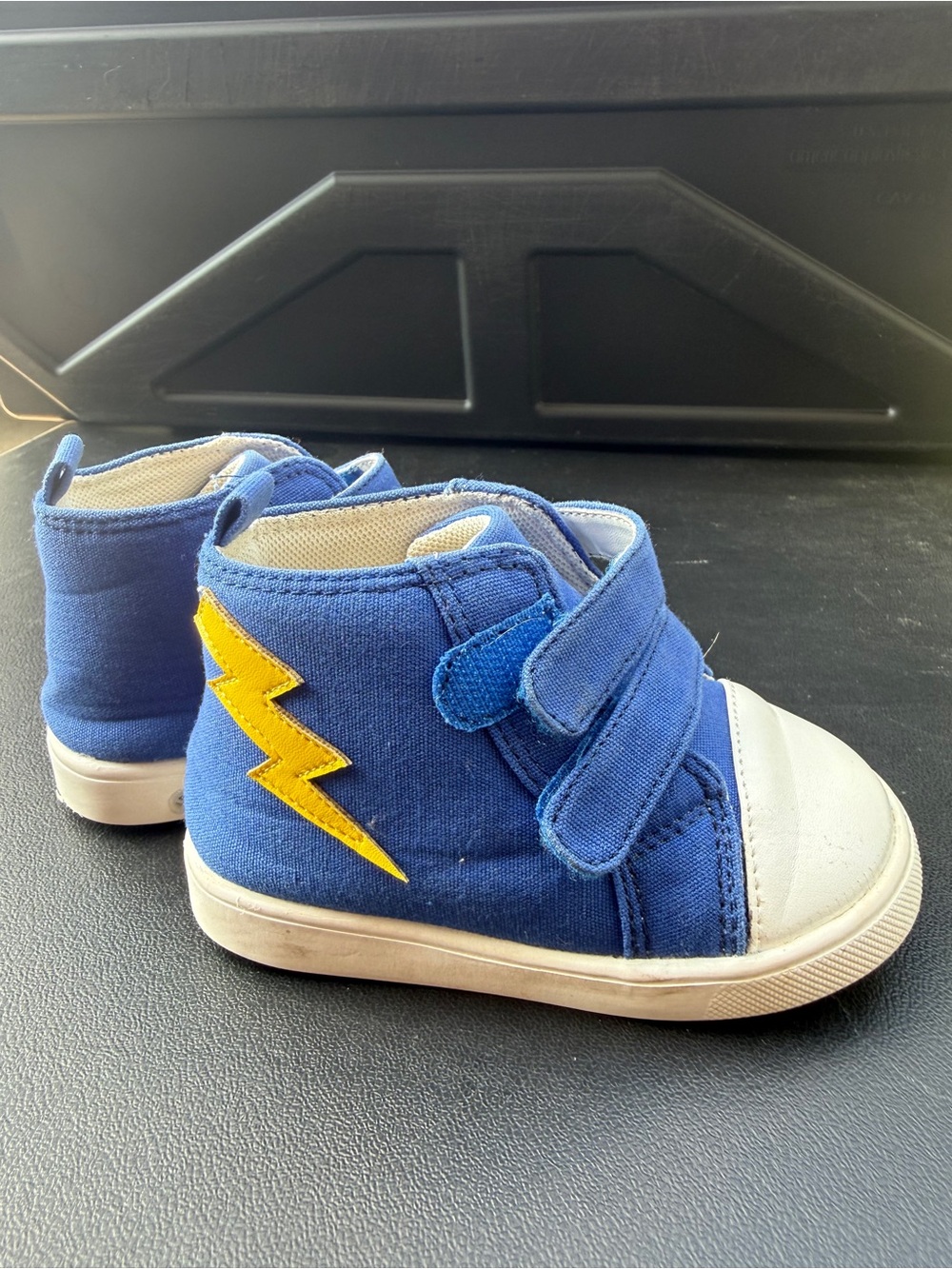 Wee Squeak Flash Blue Squeaky Tennis Shoe for Boys & Girls Size
